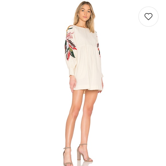 Free People | Mini Obsessions Embroidered dress - Picture 7 of 8